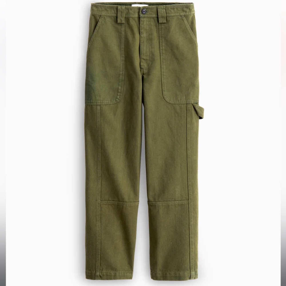 Alex Mill Phoebe Pant in Recycled Denim Size 24 Army Olive